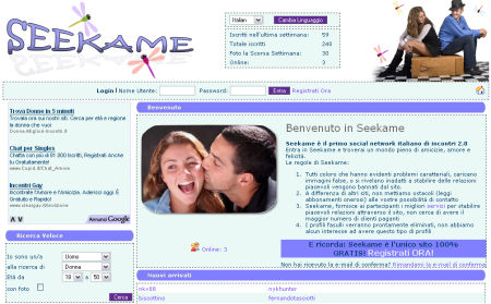 seekame incontri gratis social network web 2.0