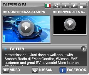 social banner nissan leaf advertising 2.0