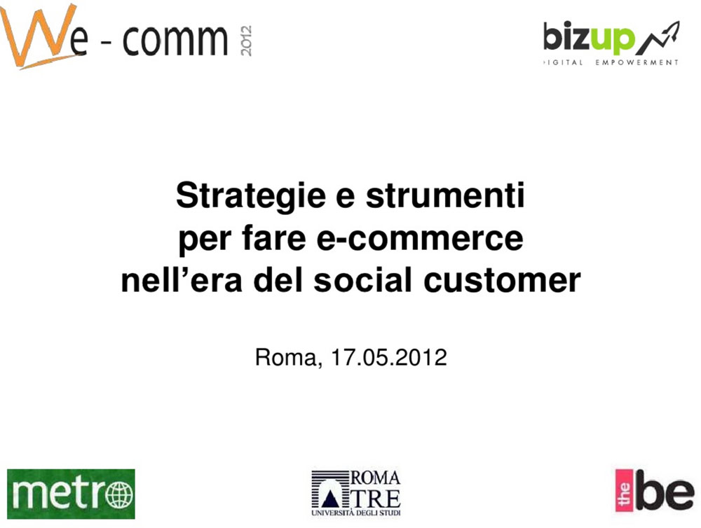 Strategia e strumenti per fare e-commerce nell’era del social customer