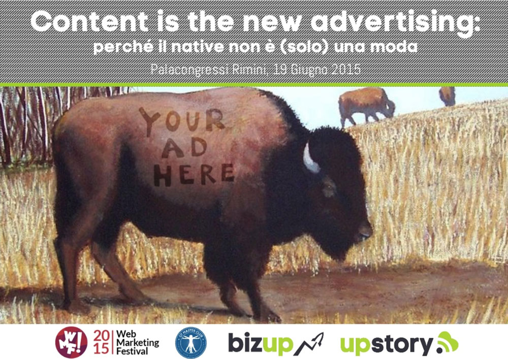 Content is the new Advertising: perchè il Native non è (solo) una moda